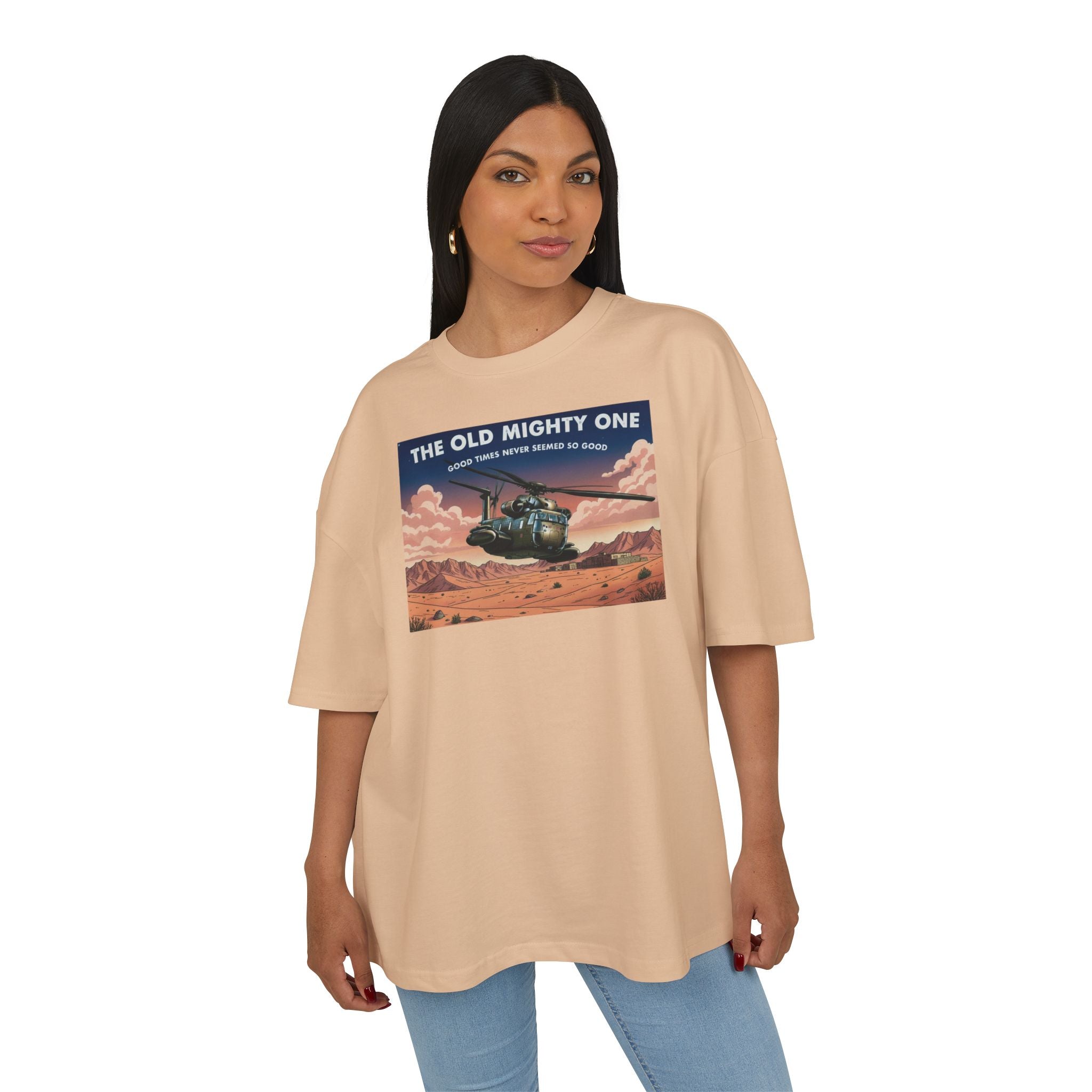CH-53 Stallion T-Shirt Retro Bundeswehr Hubschrauber | Olive & Beige Aviation Tee | Luftwaffe Design | German Air Force Legend Shirt