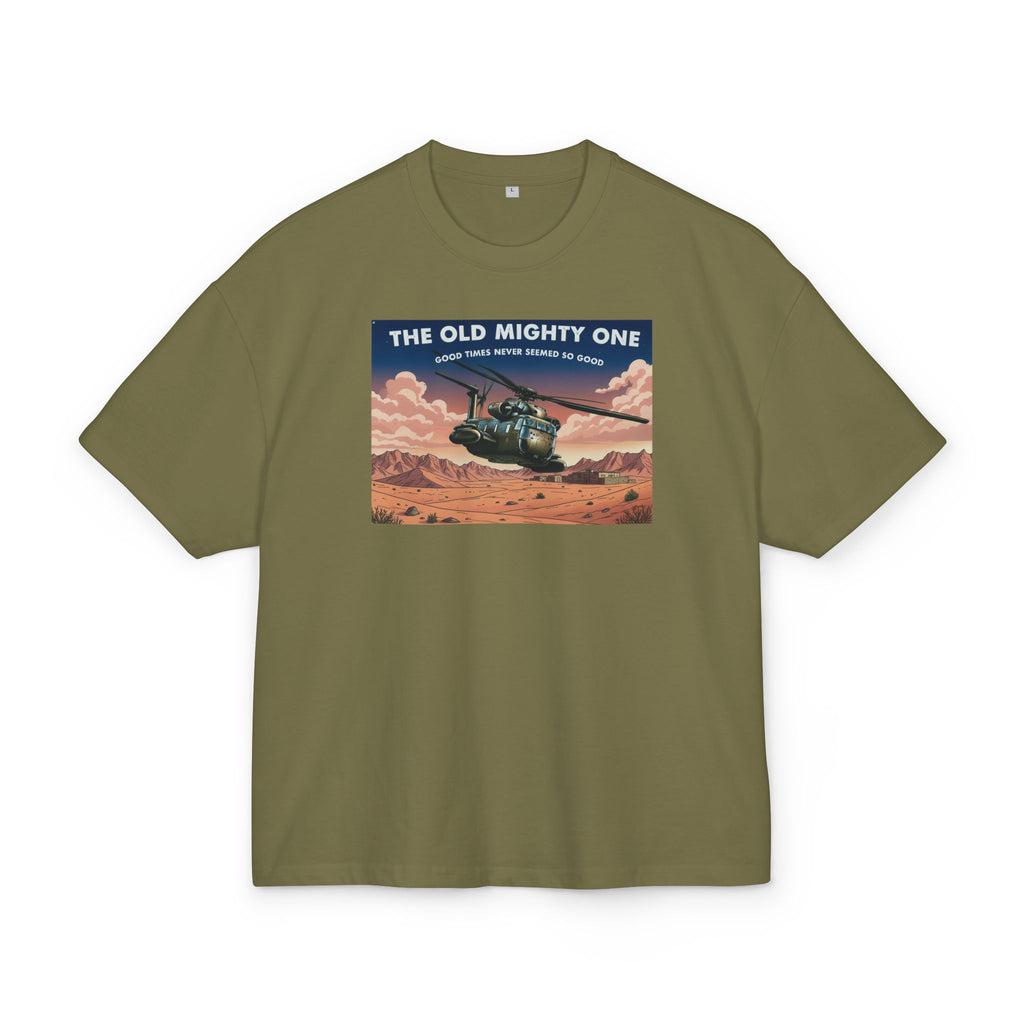 CH-53 Stallion T-Shirt Retro Bundeswehr Hubschrauber | Olive & Beige Aviation Tee | Luftwaffe Design | German Air Force Legend Shirt