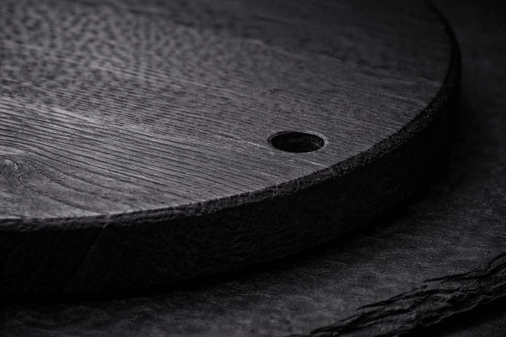 BLACK LINE — Round Yakisugi Board