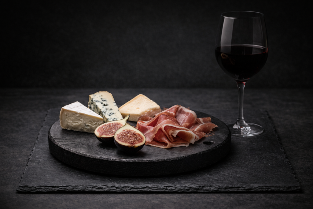 BLACK LINE — Round Yakisugi Board