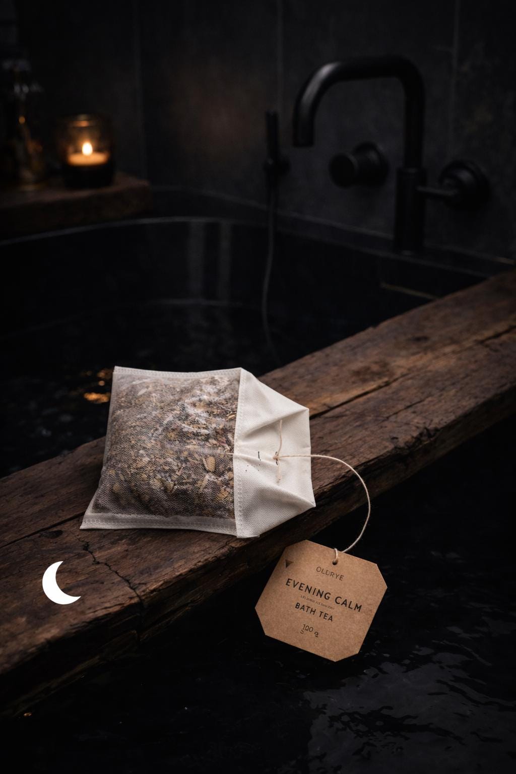 EVENING CALM Bath Tea · Bio Kräuterbad für den Abend · Sanftes Entspannungsbad · Aromatherapie · Handmade · 100 g · Wellness · Kräuterbad